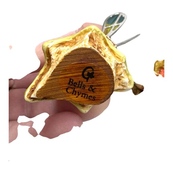 Bells Chymes Isle of Gramarye Faerie Children Trinket Box Harmony Kingdom Snail - Picture 5 of 11